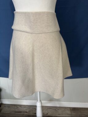 a new day Cream Fold-Over Waist Circle Skirt